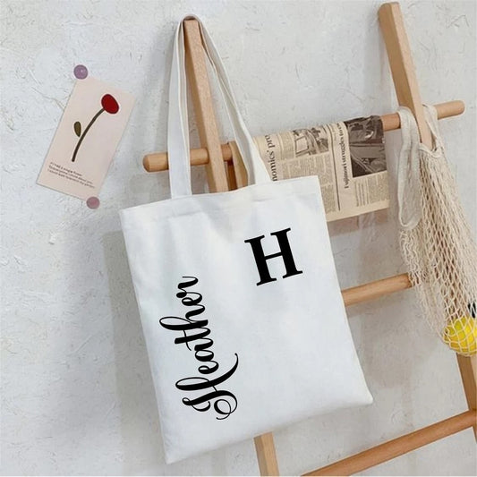 Personalized Canvas Tote Bag for Every Use, Bachelorette Party, Bridesmaid gifts