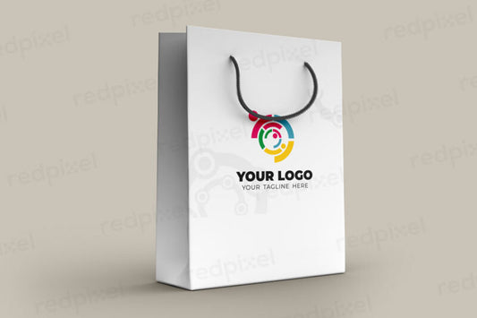 Personalized A4 White Paper Bag