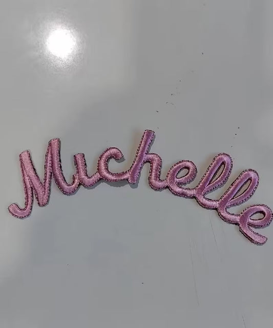 Single Name Patch, Personalized Name Patch