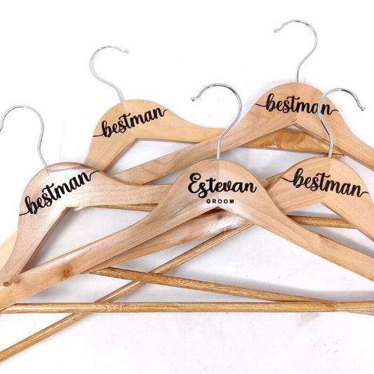 Personalized Wooden Hangers