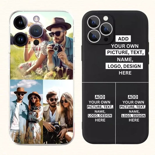 Personalized Custom Photo Phone Case Cover For iPhone 16 15 12 MAX SE