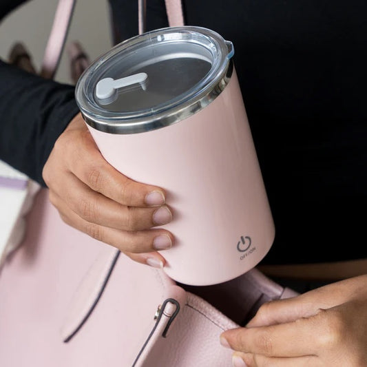 Smart Self-Stirring Tumbler – Personalized USB Rechargeable Mug