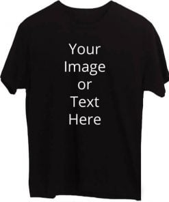 Mens Customize Regular Fit Half-Sleeve T-Shirt For Men Wear