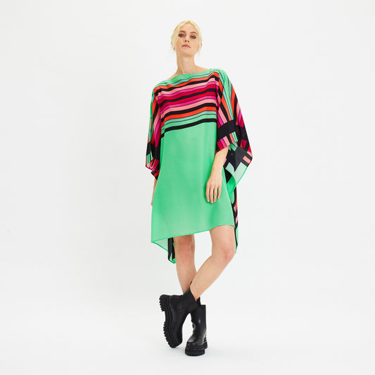 Chelsea Georgette Kaftan, Stylish Short Caftan For Women's