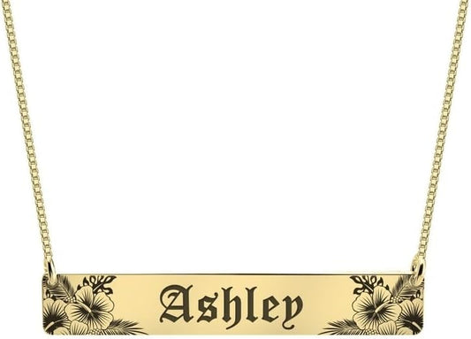 Personalized Hawaiian Name Necklace