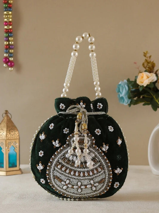 Designer Round Potli Bag