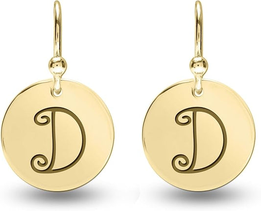 Personalized Customized Engraved Name Jewelry Earrings