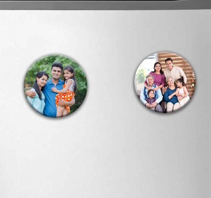 Personalised Fridge Magnets Photo Magnets for Fridge-7.5 cm