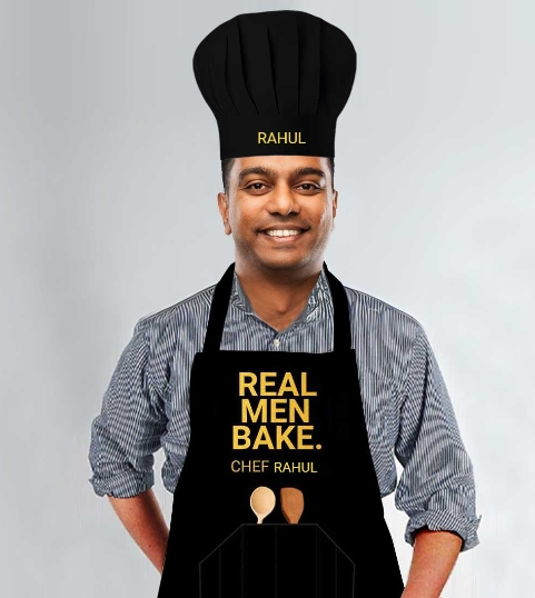 Personalized Aprons for Men With Name Baking Cooking