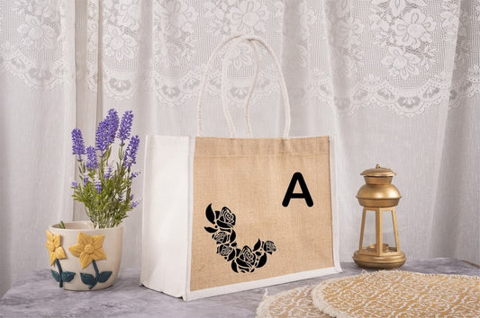 Bridesmaid Beach Bag - Personalized Design And Name - Beach Tote Bag - Custom Tote Bag
