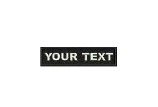 Custom embroidered patch, embroidered logo patch