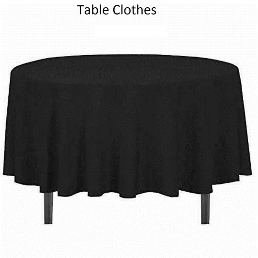 Rectangle Round Square Satin Tablecloth Table Cover