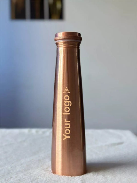 Personalise Copper Tower Water Bottle Drinking Ayurveda Health Copper Bottle