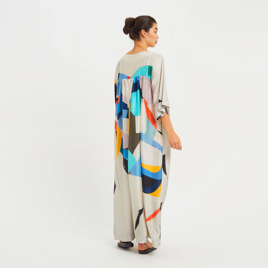 Printed Rayon Cotton Kaftan – Stylish and Comfortable Caftan For Women's