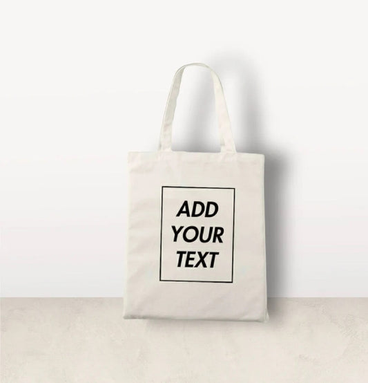 Customize Personalized Cotton Tote Bag