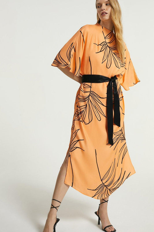 Luxury French Moss Kaftan – Comfortable and Stylish Women's Caftan