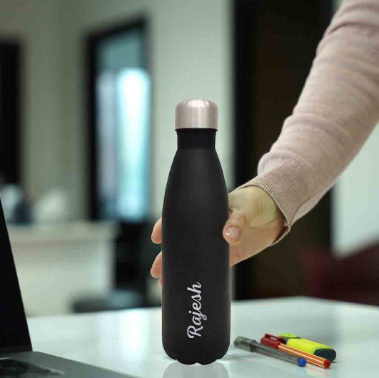 Personalized Water Bottle Insulated Stainless Steel Hot & Cold Cola Thermos