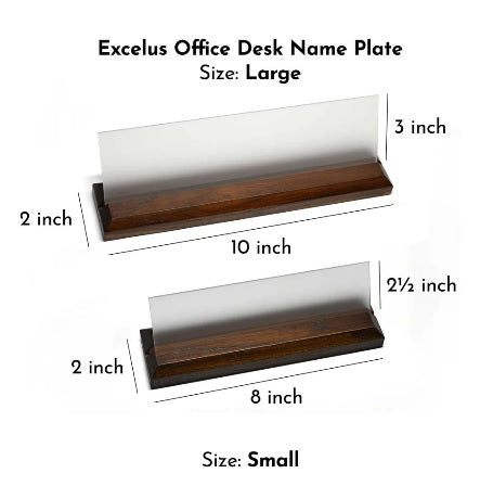 Office Desk Name Plate - IAS / Government Officer