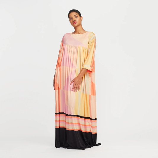 Luxury Rayon Cotton Blend Kaftan,  Beach Wear Caftan For Women's