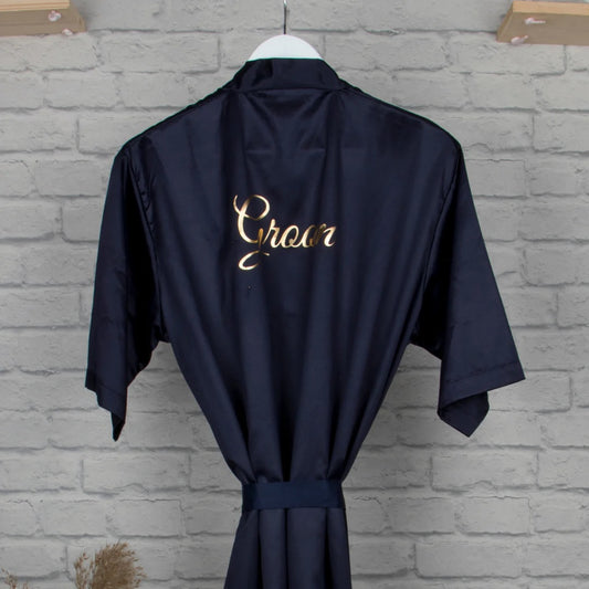 Personalised Satin Robe