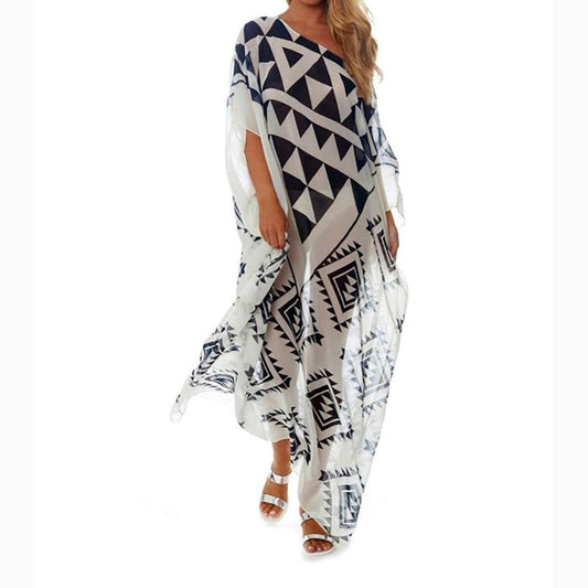 Women's Georgette Kaftan, Summer Wear Caftan