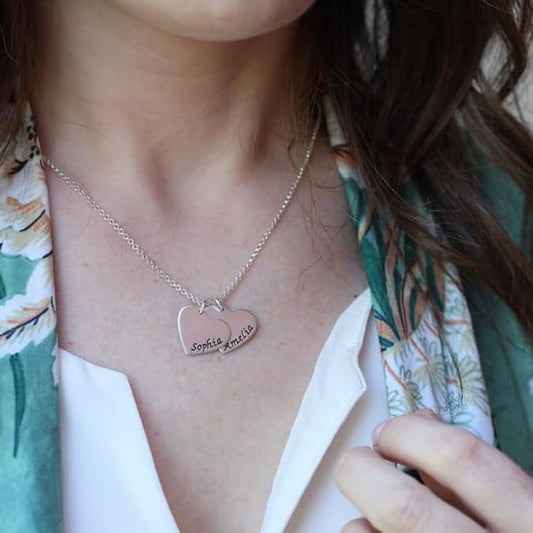 Personalized Love Heart Name Necklace