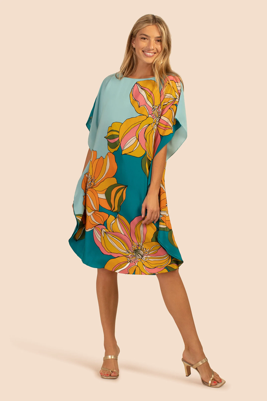 Luxury Silk Crepe Kaftan, Stylish or Short Caftan For Women's