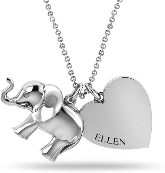 Elephant Necklaces 925 Sterling Silver