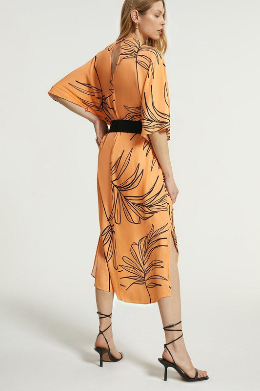 Luxury French Moss Kaftan – Comfortable and Stylish Women's Caftan