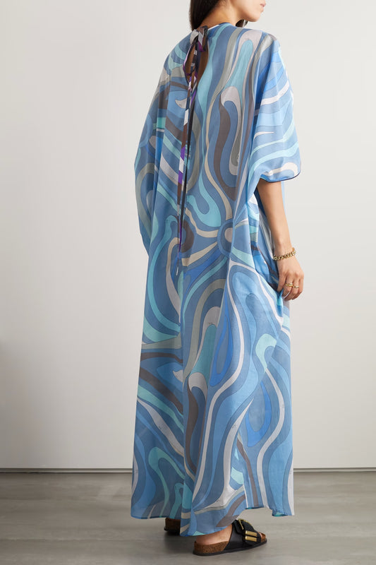 Luxurious Lewish Cotton Kaftan, Casual Wear Women's Caftan