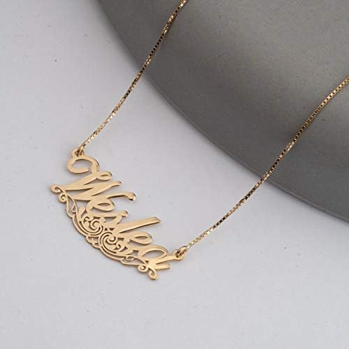 Custom Underlined Unique Name Necklace