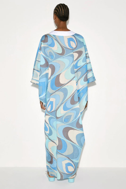 Luxury Cotton Blend Kaftan, Comfortable, and Stylish Women's Caftan