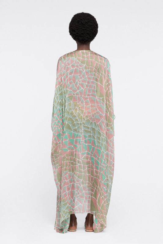 Elegant Georgette Kaftan – Flowy and Lightweight Maxi Dress for Women's