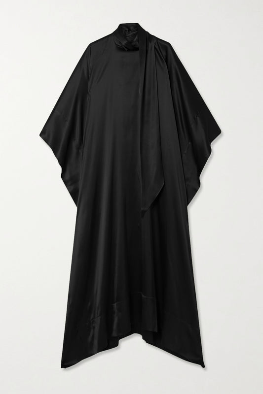 Korean Nida ( Kaftan ) Black Stylish Women's Kaftan