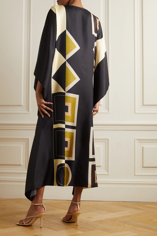 Premium Satin Silk Kaftan, Beach Wear, Caftan For Women's