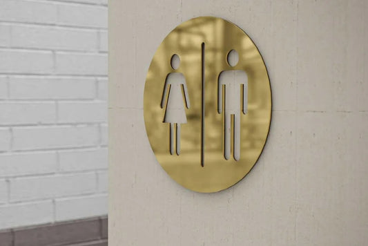 Unisex Restroom Sign