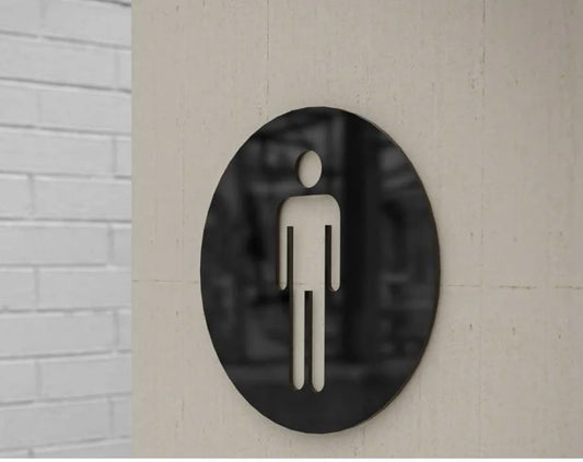 Gents Restroom Sign