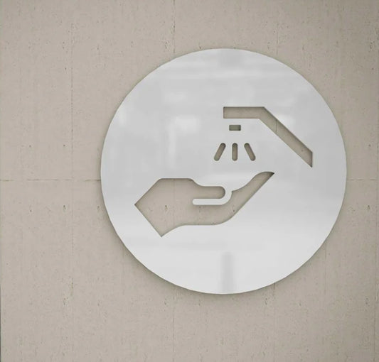 Hand Wash Sign